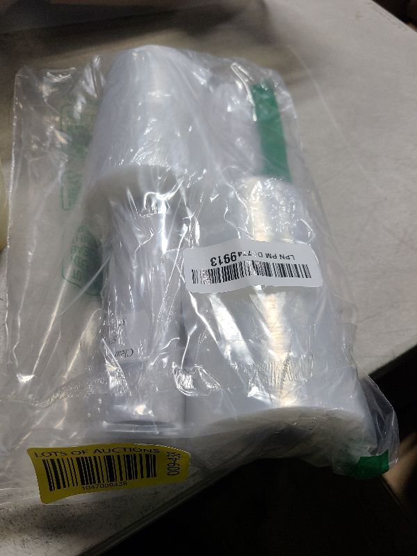 Photo 1 of 2 Pack Mini Hand Stretch Wrap 5" 1000 Ft Rolls PackageZoom Industrial Strength Clear Plastic Wrap for Box, Furniture Wrapping, 55 Gauge Shrink Wrap for Moving & Packing