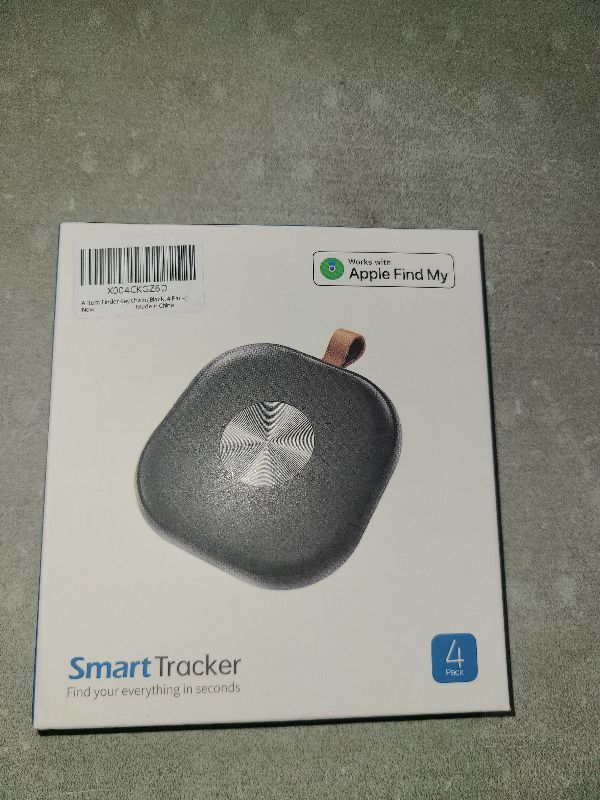 Photo 1 of Air Tracker, Key Finder Works with Find My App (iOS Only), Bluetooth Tracker?airtag for Keys, Luggage, Suitcases, Key Finder Locator with Sound,Worldwide Tracking Tags, Replaceable Battery-2 Pack