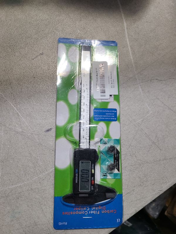 Photo 1 of Digital Caliper, Sangabery 0-6 inches Caliper with Large LCD Screen, Auto - Off Feature, Inch and Millimeter Conversion Measuring Tool, Perfect for Household/DIY Measurment, etc
