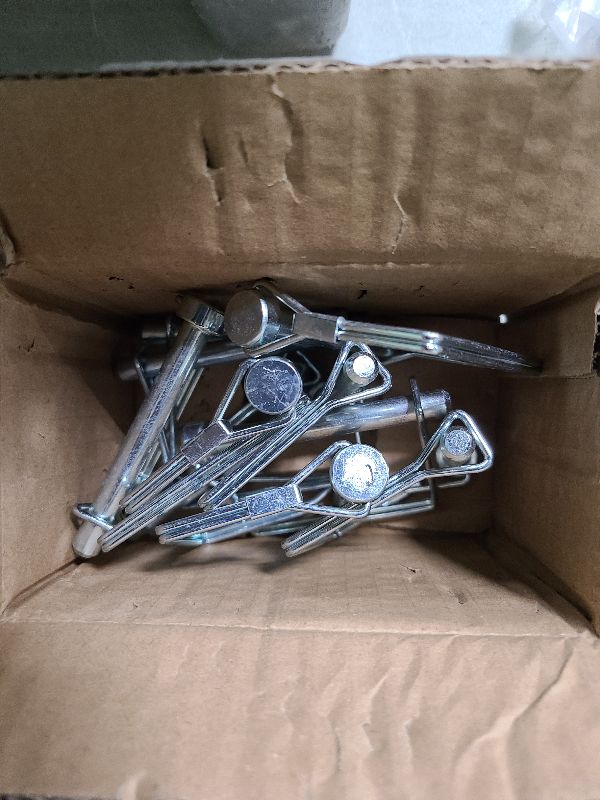 Photo 1 of 10 PCS Large Trailer Coupler Pin Heavy Duty Trailer Hitch Pin Safety Locking Pin 5/16 X 2-3/4 (8X70MM)
