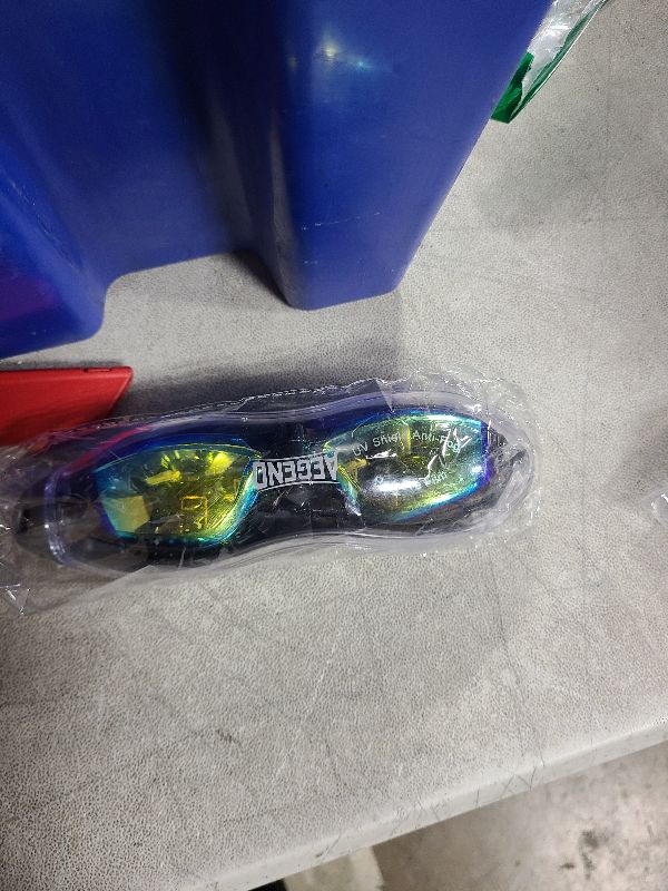 Photo 1 of Aegend Swim Goggles, Swimming Goggles No Leaking Full Protection Adult Men Women Youth