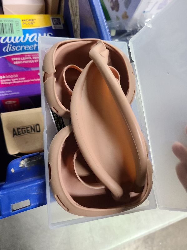 Photo 1 of [4 in 1] Silicone Case Cover for AirPods Max USB-C (2024), Anti-Scratch Sweat-Proof Ear Pad Case Cover/Ear Cups Cover/Headband Cover Accessories Silicone Protector for AirPods Max Headphones (Dune)