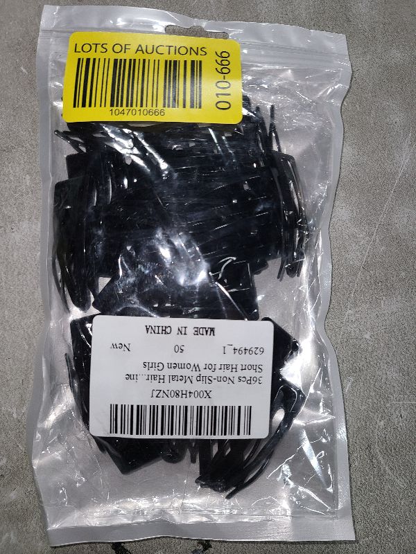 Photo 1 of 36Pcs Non-Slip Metal Hair Clips and Barrettes Black Double Grip for Thick Fine Short Hair for Women Girls