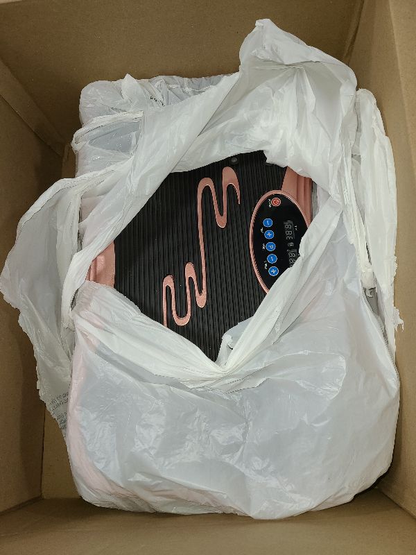 Photo 1 of NIMTO Vibration Plate Exercise Machine Whole Body Workout Vibration Fitness Platform for Home Fitness & Weight Loss + Remote + Loop Resistance Bands, 999 Levels