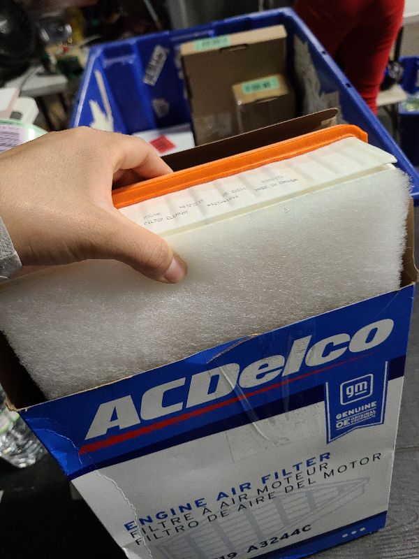 Photo 1 of ACDelco GM Original Equipment A3244C (84121219) Air Filter