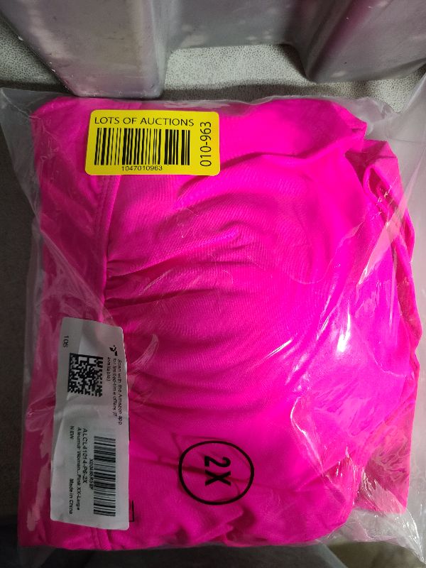 Photo 1 of Aleumdr Women Plus Size Tankini Swimsuit Skirted Bathing Suit Tummy Control 2 Piece Swimdress 2024 Swim Suits Modest Swimwear Pink XX-Large