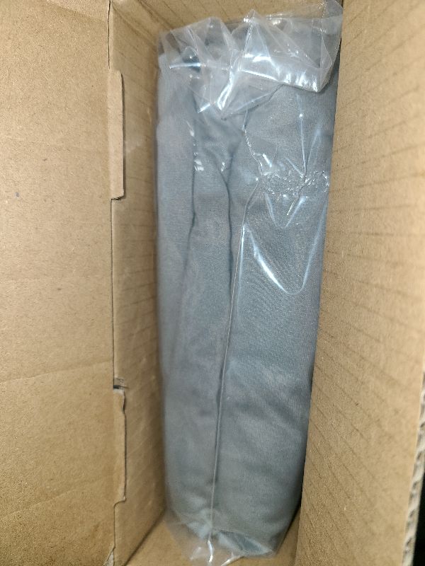 Photo 1 of Amazon Basics Stretch Dining Chair Slipcover, Count of 4 (Pack of 1), Light Grey, 18.9" D X 18.9" W X 27.56" H