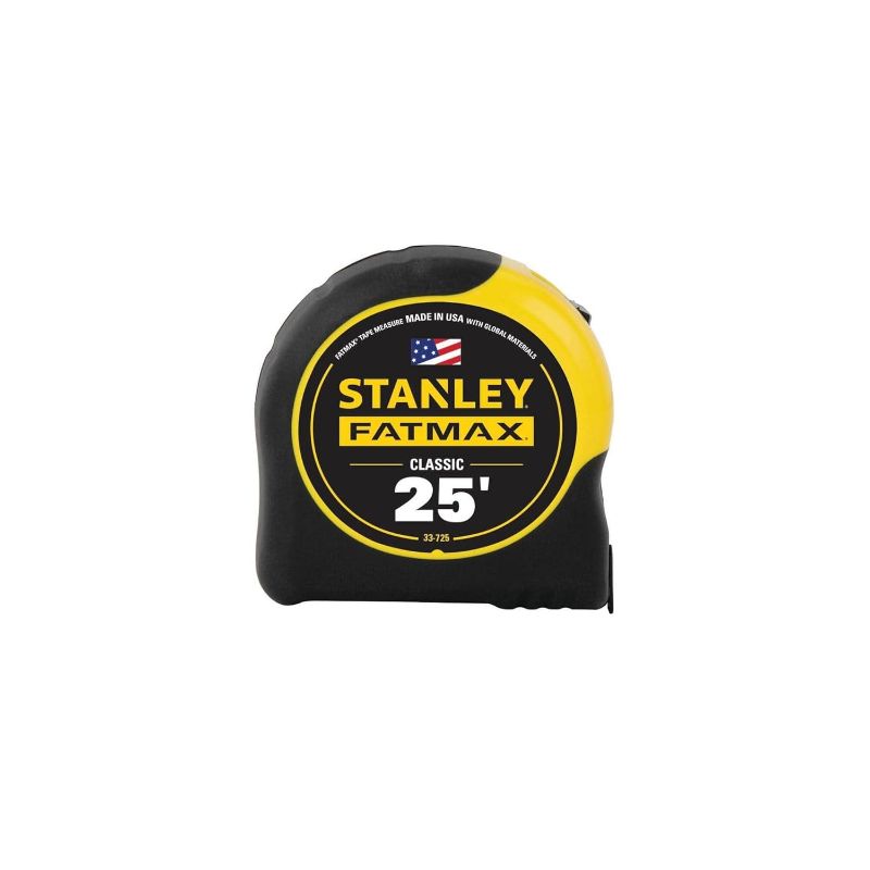 Photo 1 of STANLEY FATMAX Tape Measure, 25-Foot (33-725) 