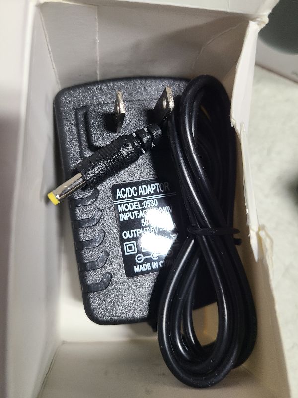 Photo 1 of 5V AC Charger Charging Cable Cord for Sony SRS-XB30 SRS-XB41 SRS-BTS50 SRS-XB30L SRS-XB30G BLK-XB30 RDP-M5iP RDP-M7iP SRS-M55 SRS-A1 SRS-A3 SRS-A212 Portable Speaker DC in 5V 3A Power Supply Adapter