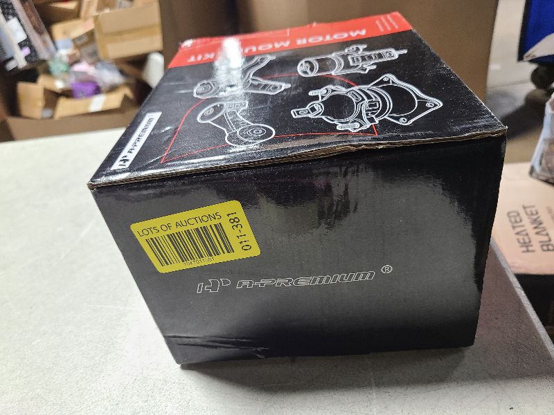 Photo 1 of A-Premium Front Left and Right Engine Motor Mount Kit Compatible with Audi A6 2006-2011, A6 Quattro 2005-2009, 3.2L, 2-PC Set, Replace# 4F0199382BH