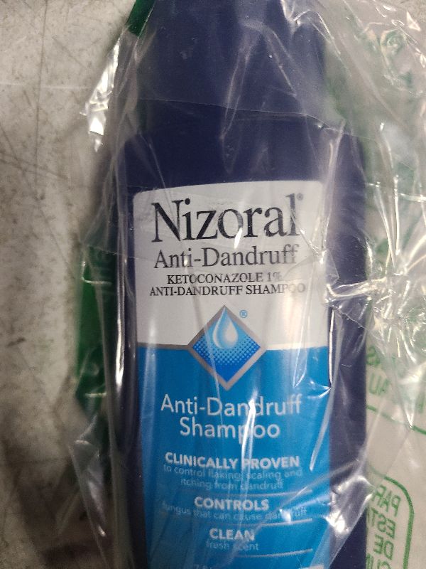 Photo 1 of Nizoral Anti-Dandruff Shampoo with 1% Ketoconazole, Fresh Scent, 7 Fl Oz