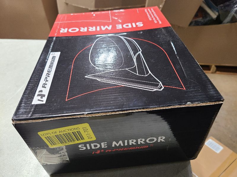 Photo 1 of A-Premium Driver Side Power Door Mirror Compatible with Honda Civic 2012 2013 - Non-Heated Manual Folding Black Outside Rear View Mirror