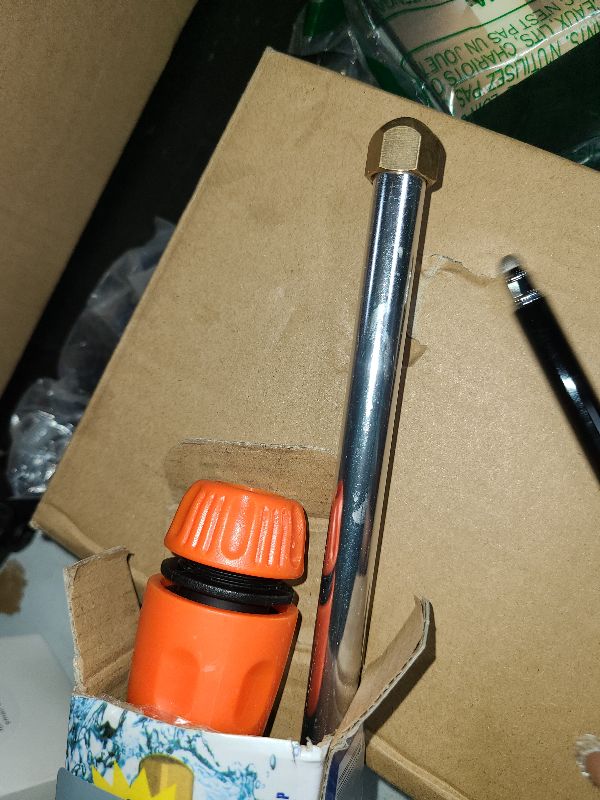 Photo 1 of **NOZZLES NOT INCLUDED**
Jet Nozzle for High Pressure Hose,Jet Nozzle 2-in-1 High Pressure Power Washer for Garden Hose with 2 Different Jet Nozzles
