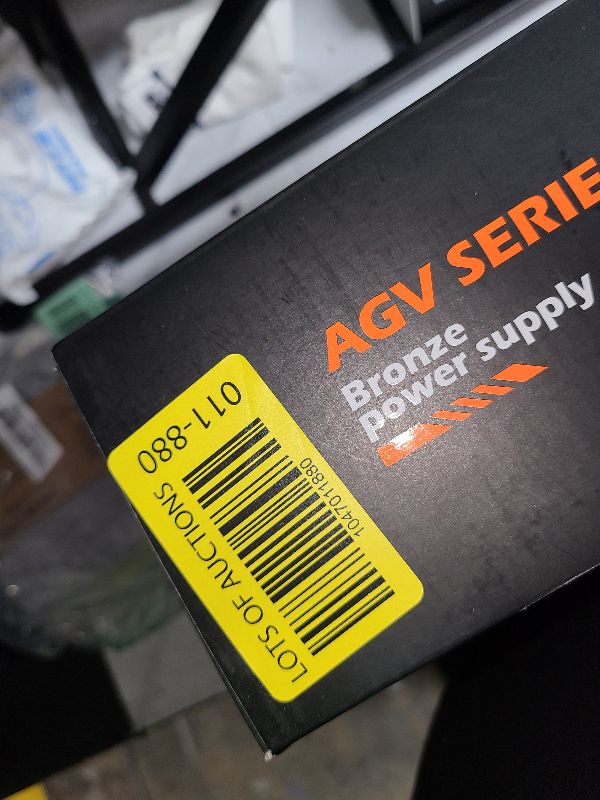 Photo 1 of ARESGAME AGV Series 500W Power Supply, 80 Plus Bronze Certified, Non Modular Power Supply, 5 Year Warranty