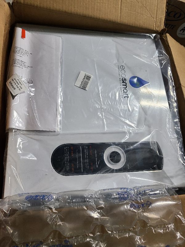 Photo 1 of Ecosmart ECO 36 36kw 240V Electric Tankless Water Heater, White