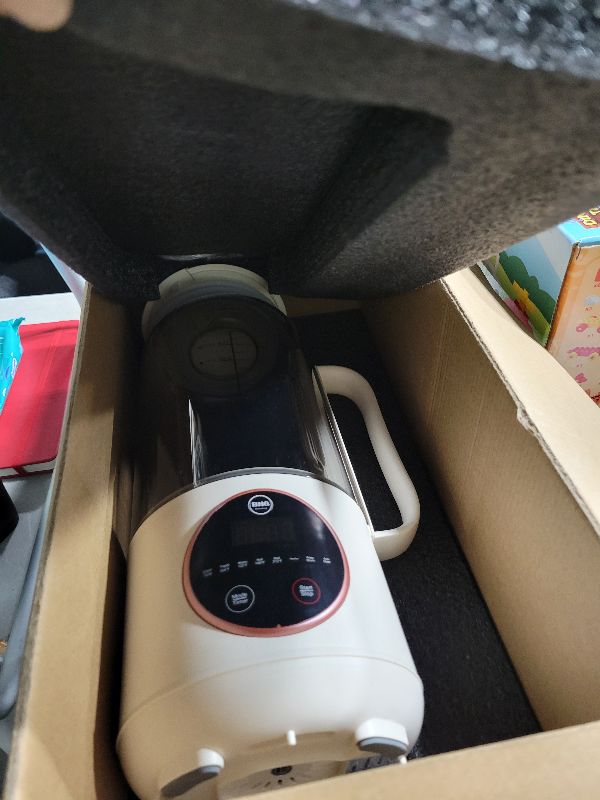 Photo 1 of 45oz Nut Milk Maker,10 in 1 Homemade Plant-Based Milk, Almond Milk, Soy Milk, Oat Milk, Coconut Milk & More,Multifunctional/12 Hours Timer/Auto-clean/Room Temp/Keep Warm/Boil
