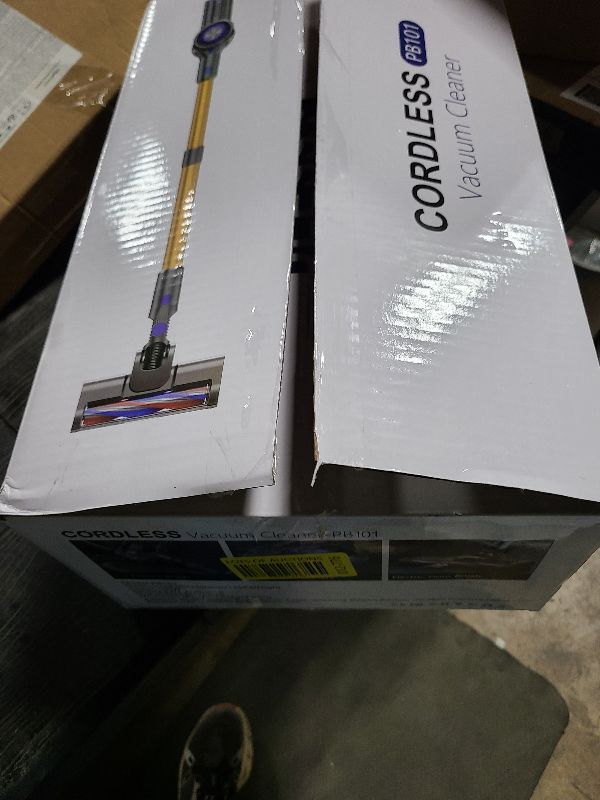 Photo 1 of MBTTODF Cordless Vacuum Cleaner, 80000 RPM High-Speed Brushless Motor Powerful Vacuum Cleaners for Home, Up to 40 Mins Runtime, Stick Vacuum with 4* LED & Rechargeable 2600 mAh Battery