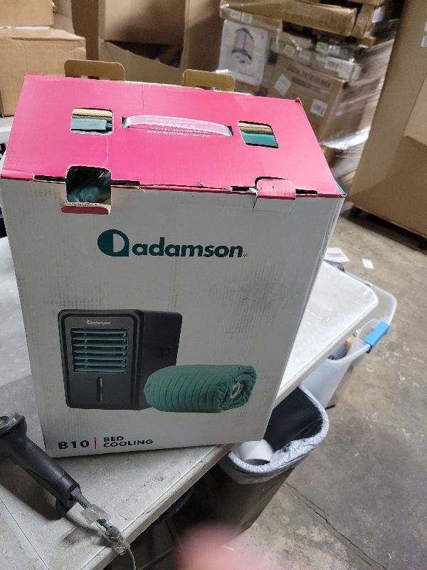 Photo 1 of Adamson B10 Aqua Bed Cooling System - Twin 75” L x 39” W - New - 100% Cotton Mattress Cooling Bed Pad for Night Sweats - Water Bed Cooler Ideal for Hot Sleepers - 5-Year Assurance