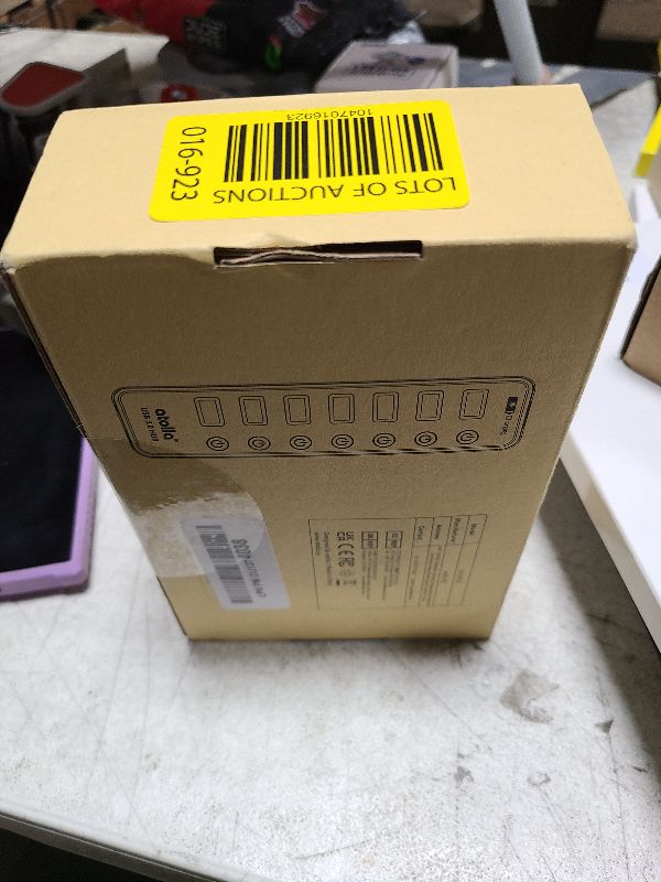 Photo 1 of Powered USB Hub 3.0, Atolla 7-Port USB Data Hub Splitter with One Smart Charging Port and Individual On/Off Switches and 5V/4A Power Adapter USB Extension for MacBook, Mac Pro/Mini and More.