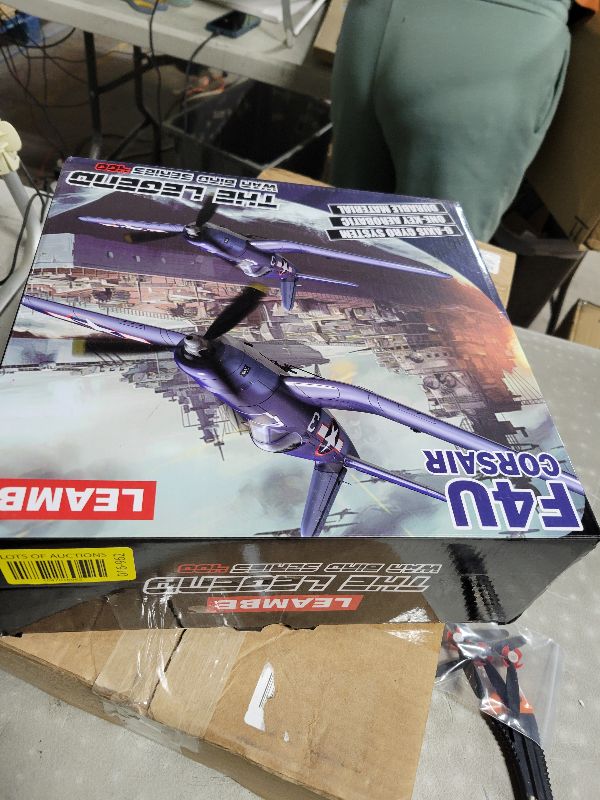 Photo 1 of LEAMBE Remote Control Aircraft Plane, RC Plane with 3 Modes for Easy U-Turns and Control for Adults & Kids
