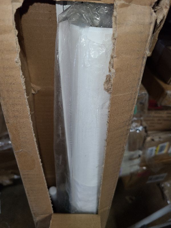 Photo 1 of CHICOLOGY Blinds for Sliding Glass Doors , Vertical Blinds for Patio Doors , Room Divider ,Skyrise White (Light Filtering) W:46-86 x H: 0-96 inch