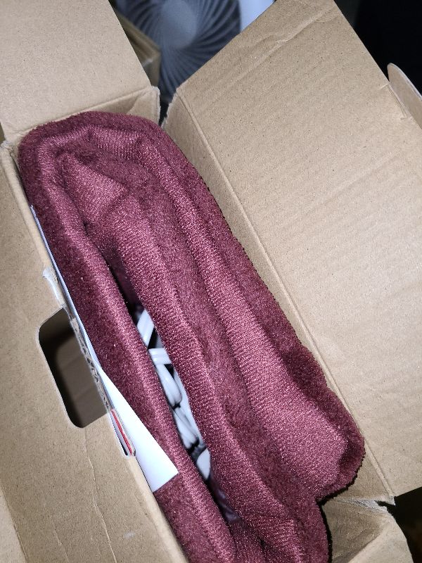 Photo 1 of Sunbeam XL Back, Neck, and Shoulder Heat Therapy, 12 x 24 with Auto Shut Off, 6 Settings, Machine-Washable, Comfortable Microplush Fabric - Burgundy