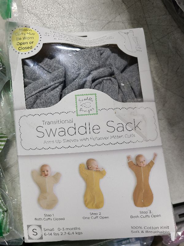 Photo 1 of Miracle Blanket Swaddle Wrap – Help Your Newborn Sleep Longer – Soft & Secure Sleep Sack for Infants – Easy-to-Use Swaddling Blanket for a Calm Baby (Solid Heather Gray)