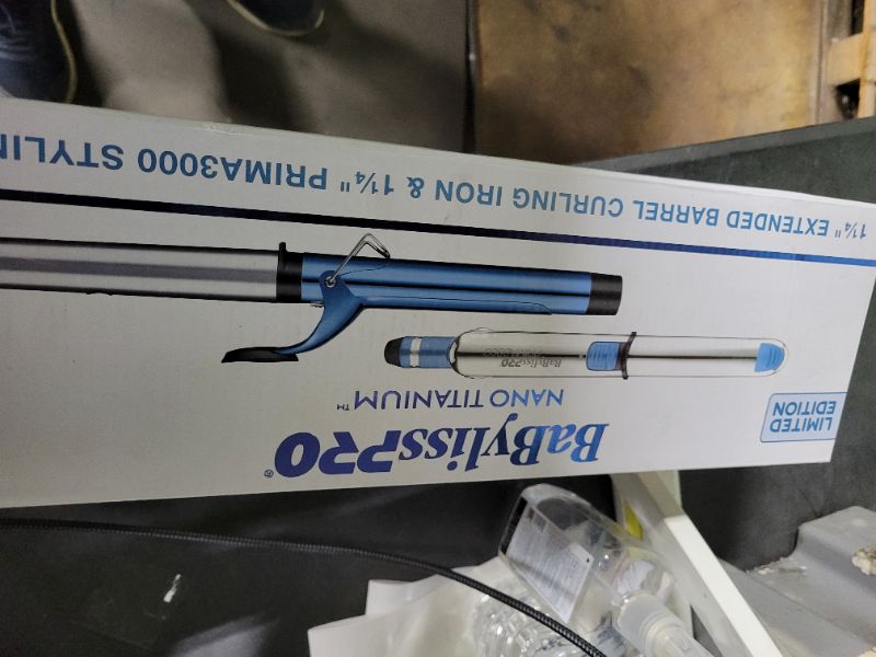 Photo 1 of BaBylissPRO 1 1/4" Inch with Extended Barrel Iron Prepack