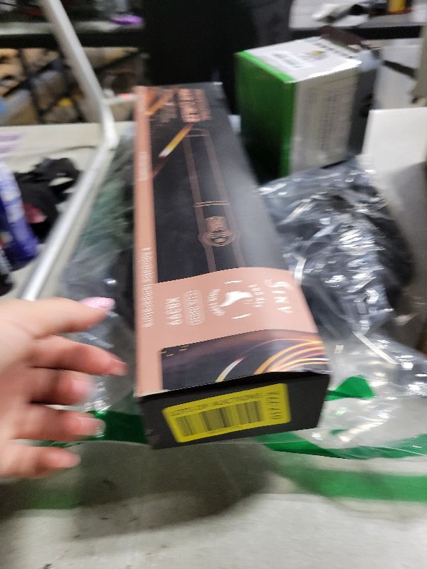 Photo 1 of 1 1/4 Inch Curling Wand Long Barrel, Dual Voltage Wand Curling Iron for Long Hair,Hair Curling Wand with Tourmaline Ceramic,10 Adjustable Temp