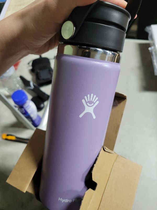 Photo 1 of Hydro Flask 20 Oz Wide Mouth Flex Sip Lid Moonshadow