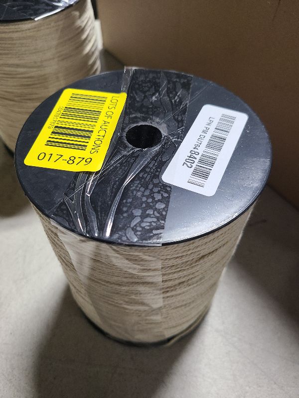 Photo 1 of Macrame Cord 2mm x 656Yards(1968Feet), Natural Cotton Macrame Rope - 3 Strands Twisted Macrame Cotton Cord for Wall Hanging, Plant Hangers, Crafts, Gift Wrapping and Wedding Decorations