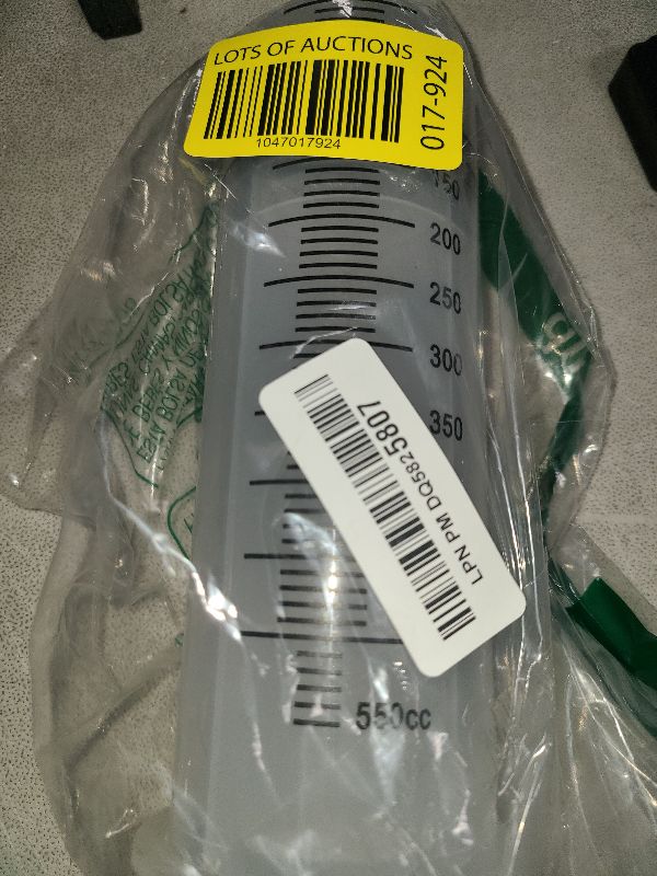 Photo 1 of 500ml Large Syringe with 27.6 Inch Tube and Blunt Needle, Sterile and Individual Sealed, Plastic Garden Syringe for Liquid, Paint, Epoxy Resin, Oil, Watering Plants, Refilling