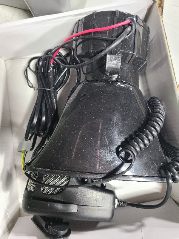 Photo 1 of Alarm Horn Siren PA Speaker Mic System,BANHAO 100w 12v 7 Sound Loud Car Alarm Police Car Siren Speaker System Emergency Amplifier Alarm Kit Horn for 12V Truck Lorry Boat