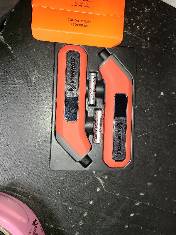 Photo 1 of ETENWOLF Digital Tire Pressure Gauge 2 Pack, Industrial Tire Gauge 3-200 PSI, Calibrated to ANSI B40.7 Grade 2A(Plus-Minus 0.5%), Air Pressure Gauge with Replaceable AAA Batteries (Vivid Orange)