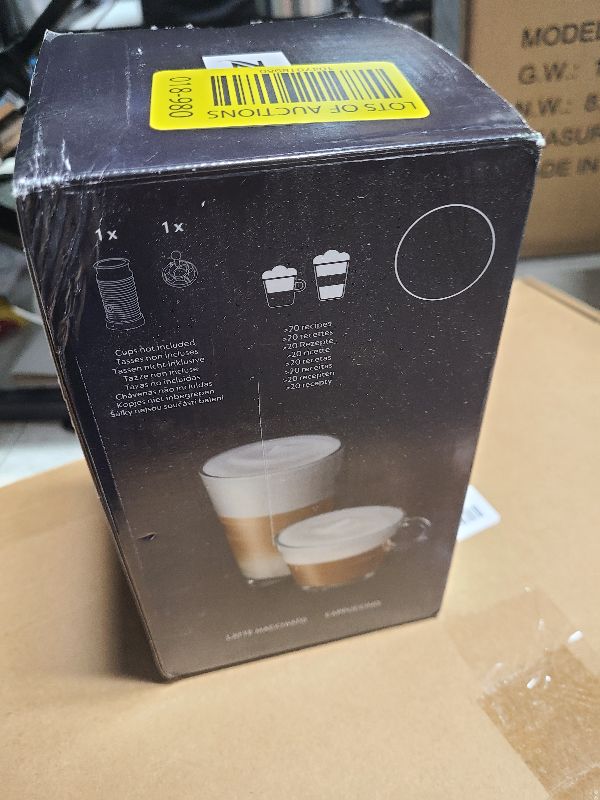 Photo 1 of Nespresso Aeroccino3 Milk Frother, One Size, Black