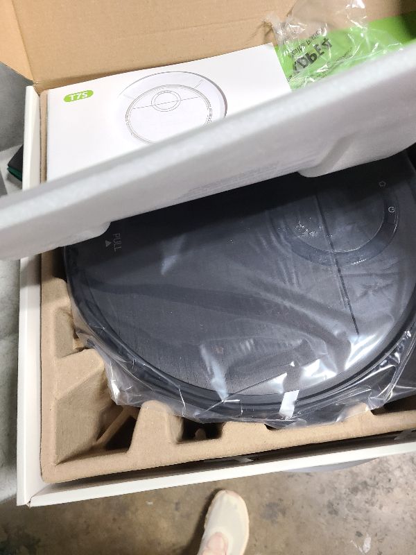 Photo 1 of Robot Vacuum and Mop Combo, 2 in 1 Mopping Robot Vacuum Cleaner with Schedule, Wi-Fi/App/Remote, 2000Pa Max Suction, Self-Charging Robotic Vacuum, Slim, Ideal for Hard Floor, Pet Hair, Low-Pile Carpet