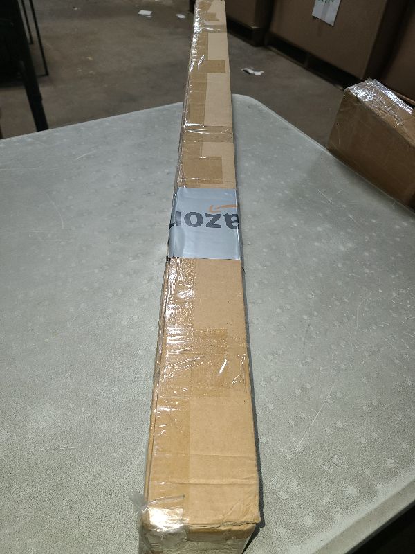Photo 1 of ALLZONE Tension Curtain Rods for Windows 66 to 120 Inch, Heavy Duty Curtain Rods No Drilling, Extra Long Tension Rod for Windows 66 to 120 No Drill, Outdoor Tension Rods for Patio, Bedroom, Dark Brown