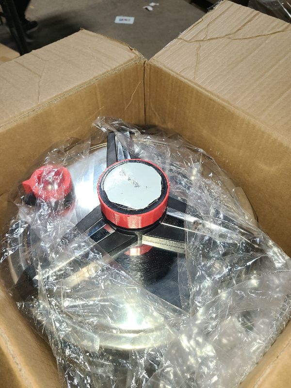 Photo 1 of 3-In-1 304 Stainless Steel Pressure Cooker 13 QT: [Explosion-Proof] [3 PSI Settings]