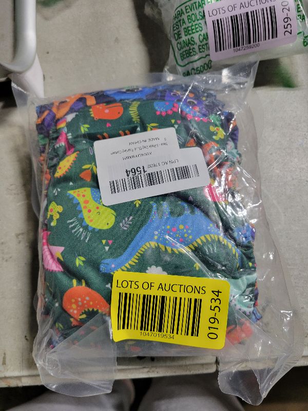 Photo 1 of 5 Pack Dog Diapers Male Reusable, Premium Belly Bands for Male Dogs, High Absorbing Male Dog Pee Wraps for Doggie in Incontinence or Excitable Urination and Training Cartoon S