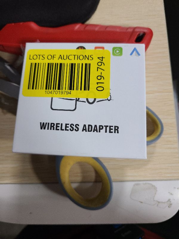 Photo 1 of Wireless CarPlay Adapter, 2025 Upgrade Support Netflix/YouTube/TF Card Plug & Play Dongle with Apple Car Play Wireless Adapter Android Auto Wireless Adapter for Cars from 2015&iPhone iOS10+