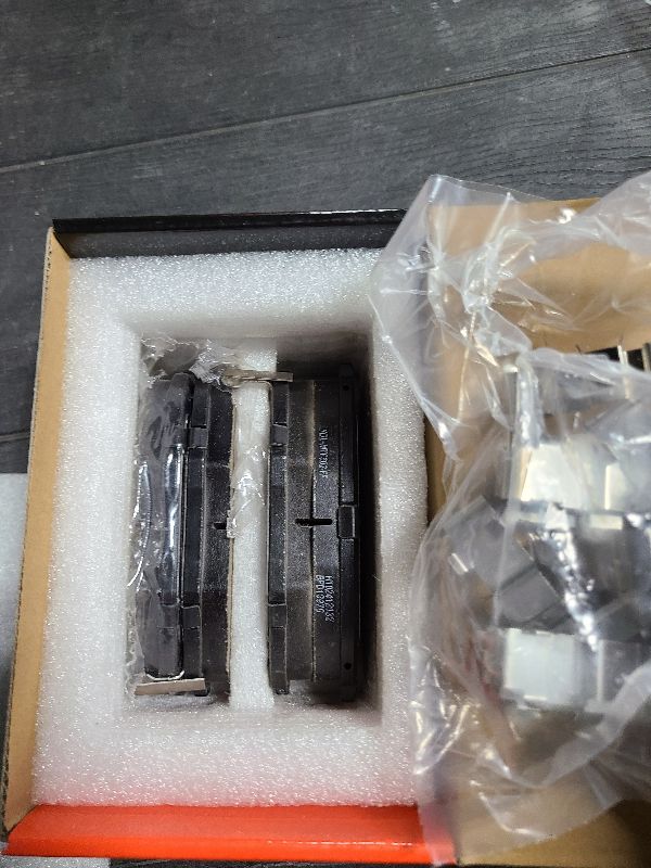 Photo 1 of A-Premium Front Ceramic Disc Brake Pads Set Compatible with Select Hyundai and Kia Models - Elantra 2009-2012, Forte/Forte Koup 2010-2013, Forte5 2012-2013, Soul 2014-2016, with Hardware, 4 Pcs