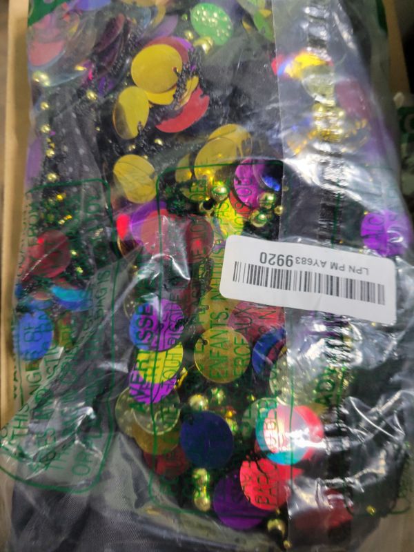 Photo 1 of 88 Colorful Gold Coins Chiffon Belly Dance Hip Scarf Dance Skirt Belt Waist Chain (Colorful)