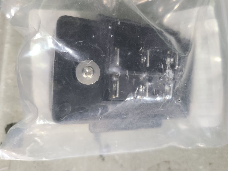 Photo 1 of 12volt 6volt Accelerator Foot Pedal Reset-Control Switch for Kids Ride On Cars, Children Electric Ride On Toys Replacement Parts Black 6-pin Socket