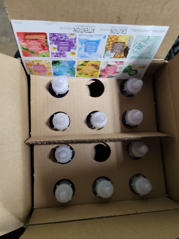 Photo 1 of Air Wick Plug in Scented Oil Refill, 10ct, Lavender & Chamomile, Air Freshener, Essential Oils, Eco Friendly