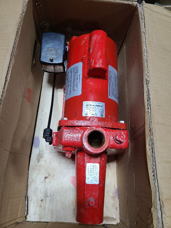 Photo 1 of Red Lion RJS-100-PREM 1 HP, 23 GPM, 115/230 Volt, Premium Cast Iron Shallow Well Jet Pump, Red, 602208