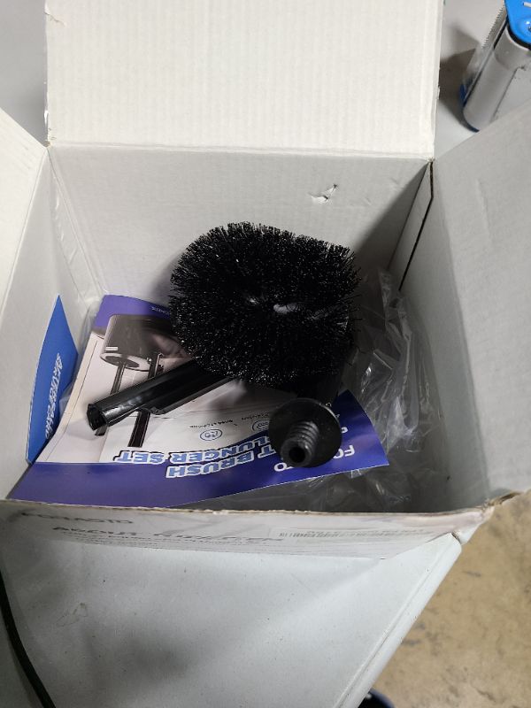 Photo 1 of FORASTO 2 in 1 Toilet Plunger and Brush Set?Extended Handle Plunger?Toilet Bowl Brush Plunger Set,Bathroom Cleaning Tools ?Toilet Brush Plunger Combo?Cleaning Brush?Bathroom Cleaning Supplies