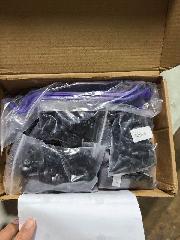 Photo 1 of 265PCS Bumper Retainer Clips with Trim Removal Tool Kit - Car Clips, Plastic Rivets, Automotive Fasteners for Front Bumper & Trim Panels, Compatible with GM Ford Toyota Honda Ch (Clips + Remover Blue)