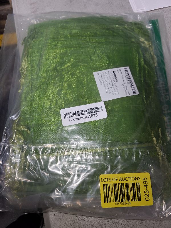 Photo 1 of 100pcs Fruit Protection Bags 6x9 inch, Green Netting Cover Bags Drawstring Mesh Fruit Protectors Pest Barrier for Mangoes Tomatoes Fruit Trees Veggies Garden