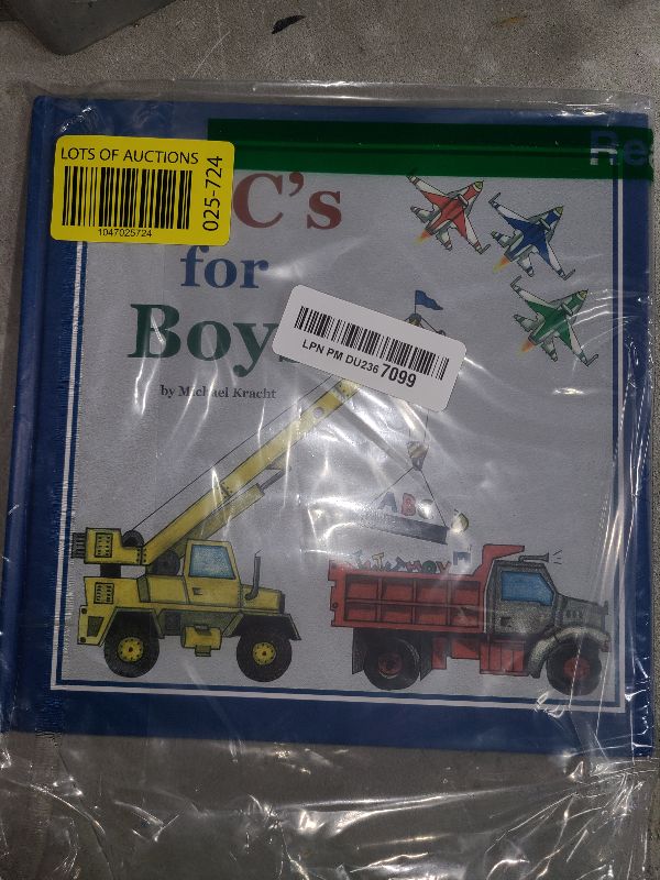 Photo 1 of ABC's for Boys (Alphabet Book, Baby Book, Children's Book, Toddler Book)