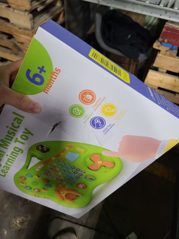 Photo 1 of 9-in-1 Bilingual Educational Toy for 1 Year Old Girl Boy, Montessori Musical Toys for Toddlers 1-3, Learning Baby Toy 6-12-18 Month Age, First Christmas 1st Birthday Gifts for 1-2 Year Old